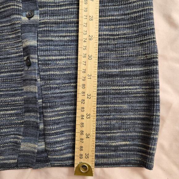 NWOT Aritizia Wilfred Cove Knit Polo Midi Dress S Striped Button-Up Bodycon - Picture 12 of 12